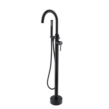 Miscelatore vasca freestanding neroTiffany