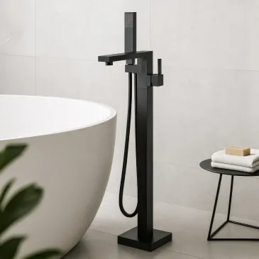 Robinet de baignoire carré...