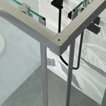 2-seitige Duschkabine mit Schiebeöffnung h195 ADRY