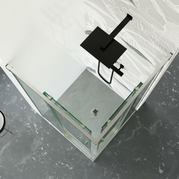 Box doccia 2 lati con apertura scorrevole h195 ADRY