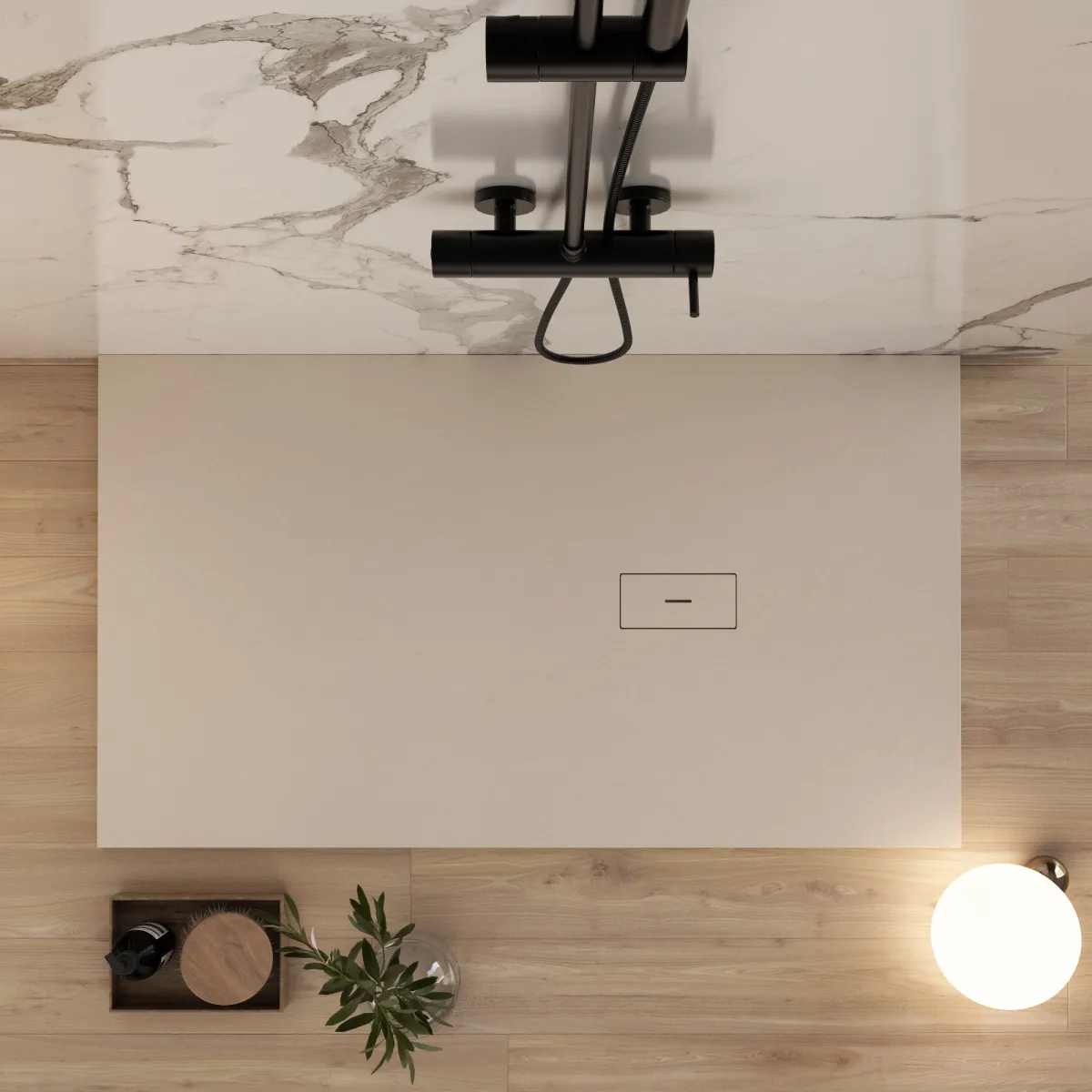 Piatto doccia  70X80 crema in offerta