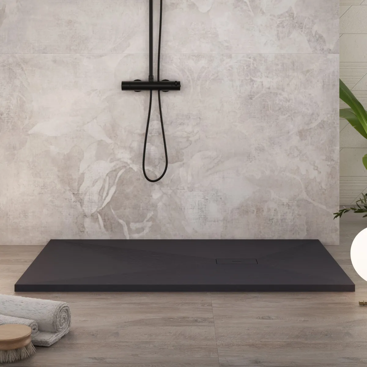 Piatto doccia 100x120 nero in offerta