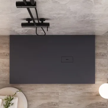 Piatto doccia 100x120 nero in offerta