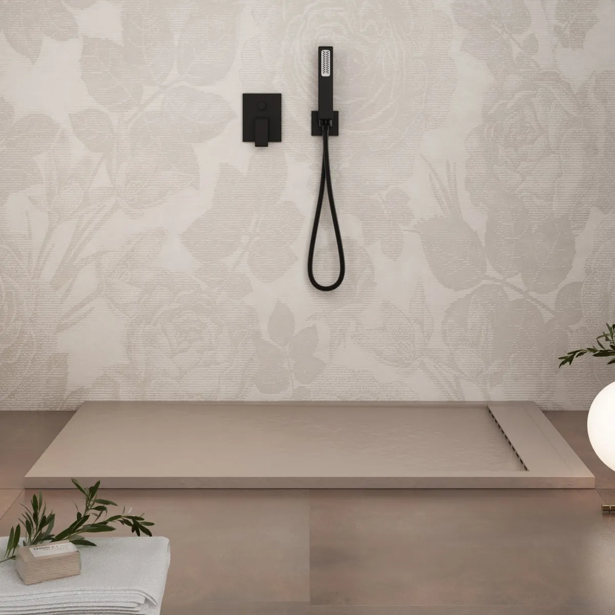 Piatto doccia 80x180 sabbia in offerta