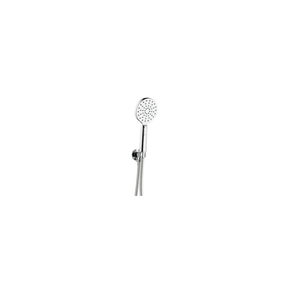 5-teiliges Thermostat-Duschset: Mischbatterie, Arm, 25-mm-Duschkopf, Handbrause