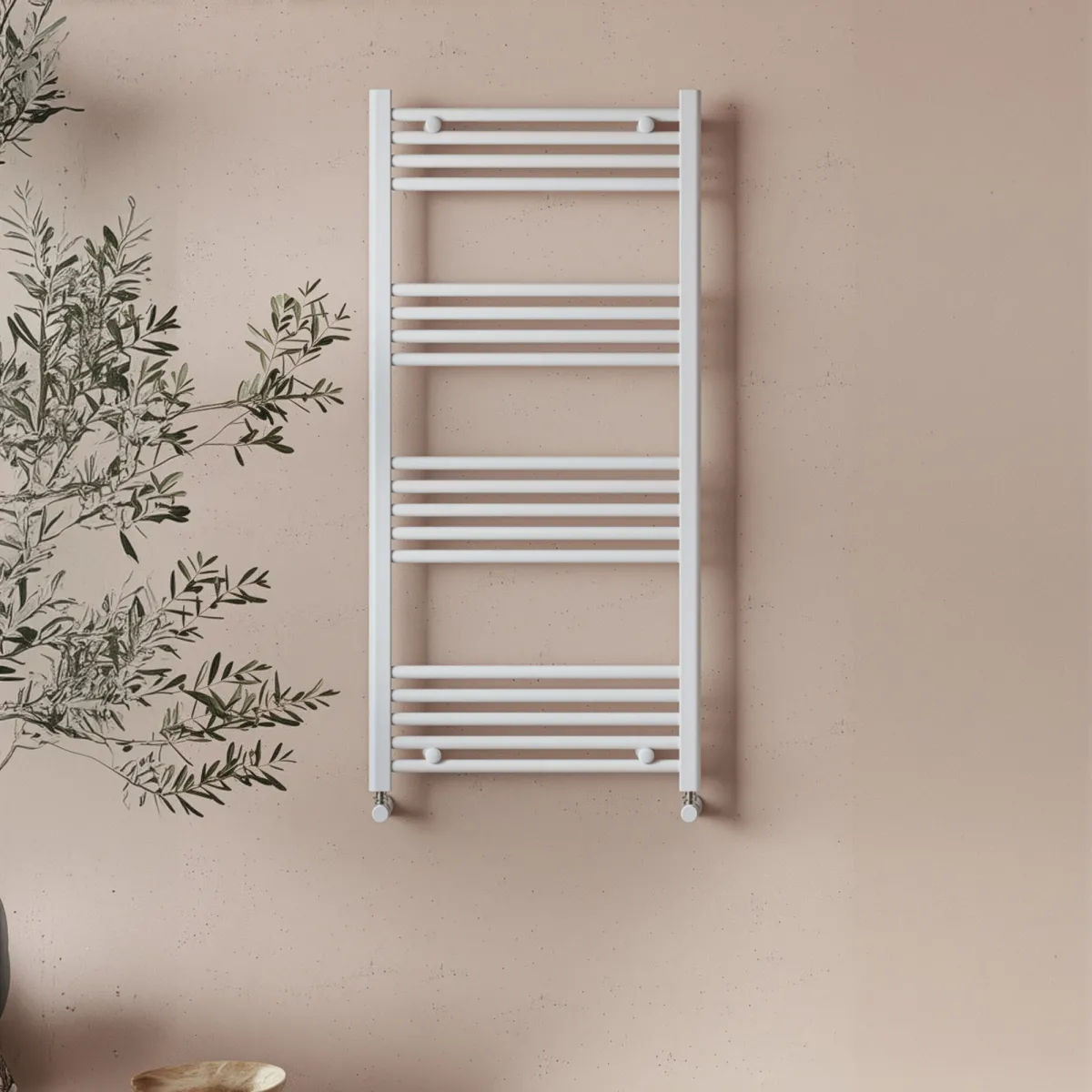 Sèche-serviettes blanc radiateur sèche-serviettes 800x600 entraxe 550 mm