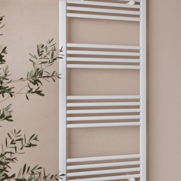 Radiatore Termoarredo scaldasalviette 120x60 bianco interasse 550 mm