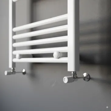 Sèche-serviettes blanc radiateur sèche-serviettes 800x500 entraxe 450