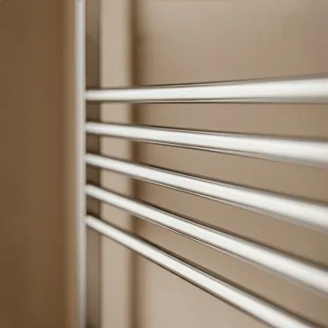 Chrom-Handtuchheizkörper 120x50, Achsabstand 45 cm