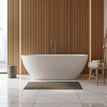 Vasca free standing Bianco lucido 160x73 MOON