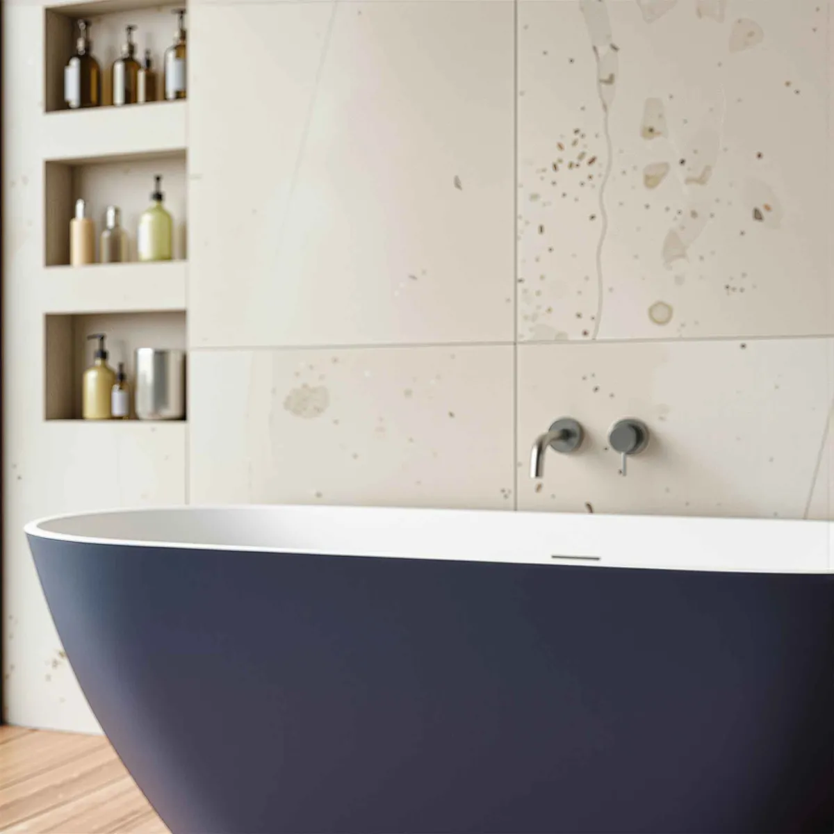 Vasca da bagno free standing Blu 160x73 BLUE MOON