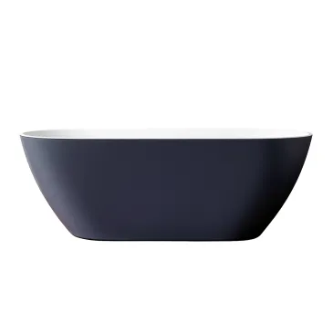 Freistehende Badewanne Blau 160x73 BLUE MOON