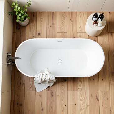 Baignoire îlot bleue 160x73 BLUE MOON