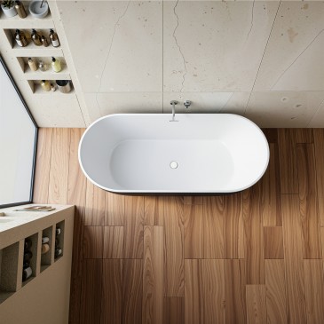 Baignoire îlot bleue 160x73 BLUE MOON