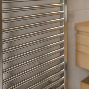 Sèche-serviettes pour radiateur 180x50 chromé, entraxe 450 mm