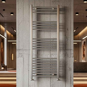 Termoarredo Scaldasalviette 1200x500 Cromato interasse 450 mm - SARA