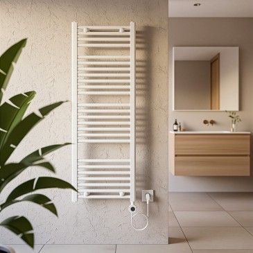 Termoarredo elettrico 1200x450 mm potenza 500W Termostato elettronico