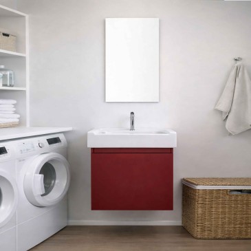 copy of Mobile lavatoio 60x53 con lavatoio ceramico PIRANA