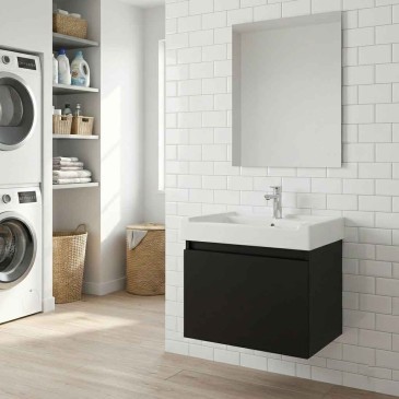 copy of Mobile lavatoio 60x53 con lavatoio ceramico PIRANA