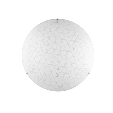 PLAFONIERA ESAGRAM BIANCA 3XE27 40X40X10,5CM