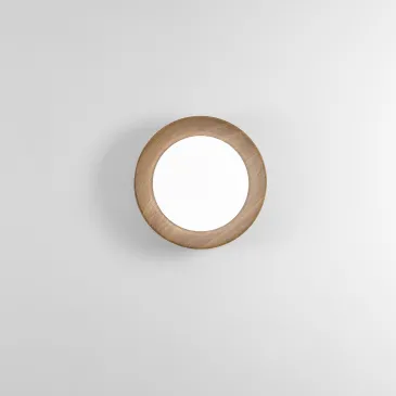 PLAFONIERA LED NERA/LEGNO 23W 3300LM CCT 3000-4000-6500K 40X40X8,5CM