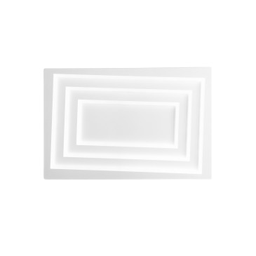 PLAFONIERA LED HYPNOTIC BIANCA 55W 7040LM CCT 60X6X40CM