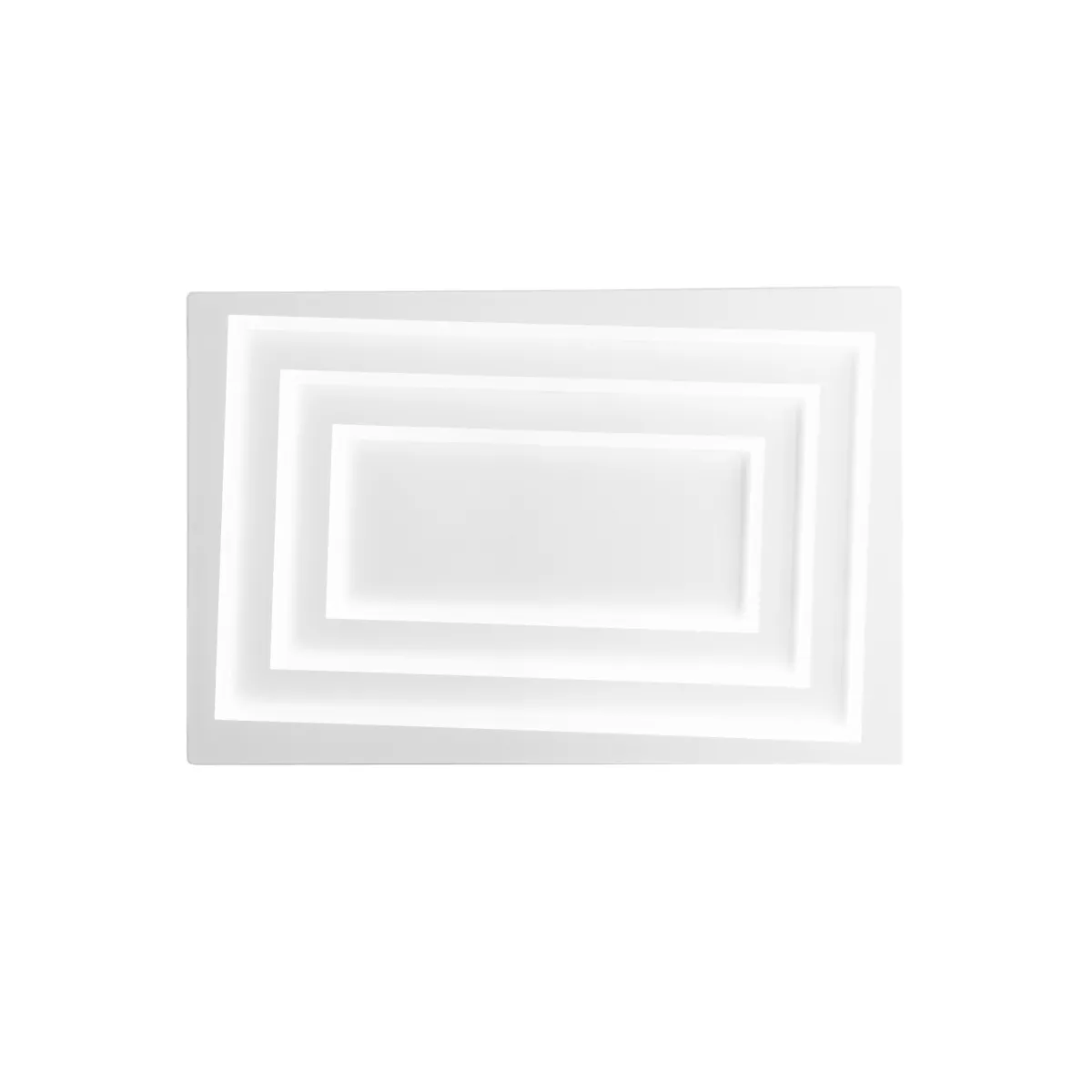 PLAFONIERA LED HYPNOTIC BIANCA 55W 7040LM CCT 60X6X40CM