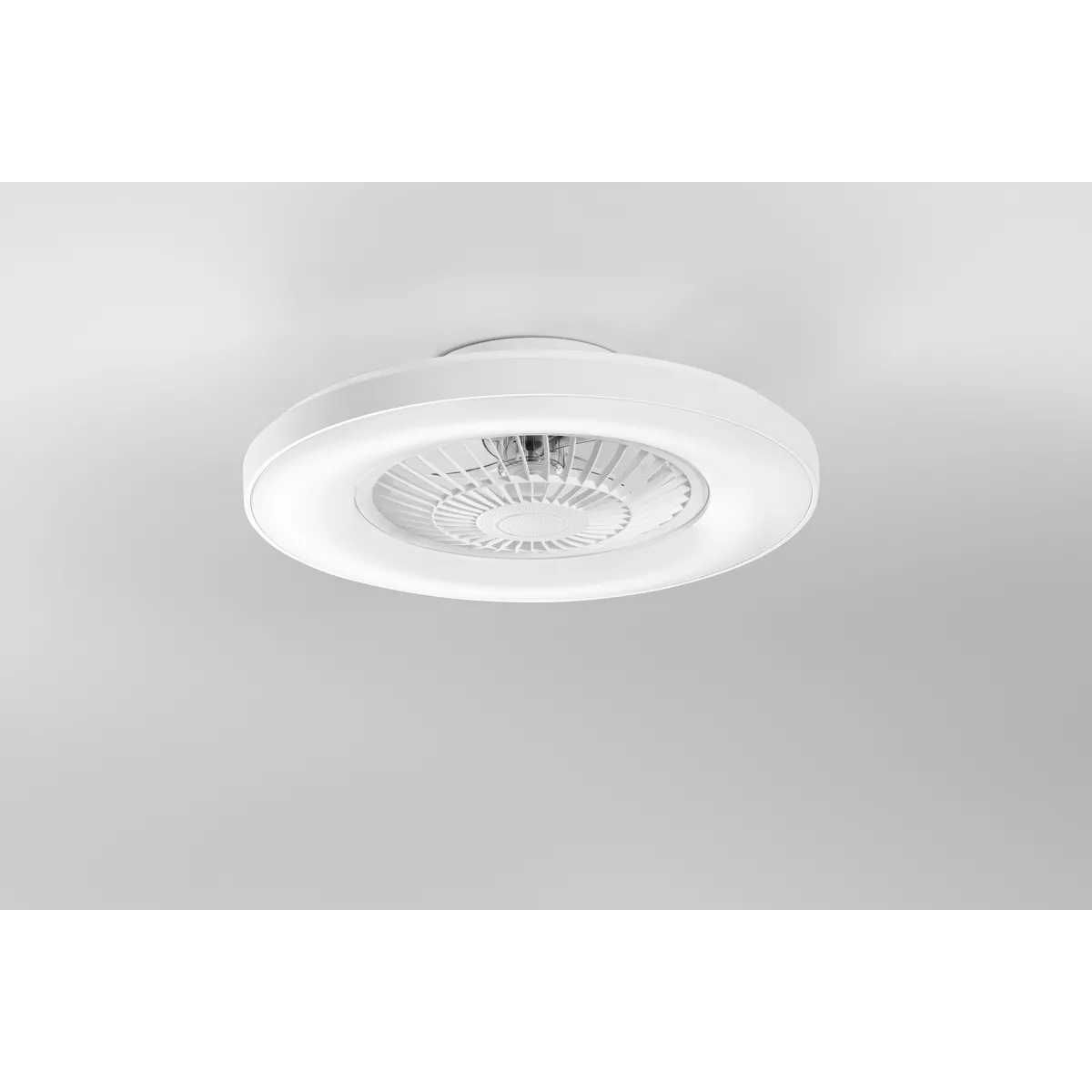 PLAFONIERA LED VENTILATORE GARBIN BIANCO 40W 5500LM CCT...