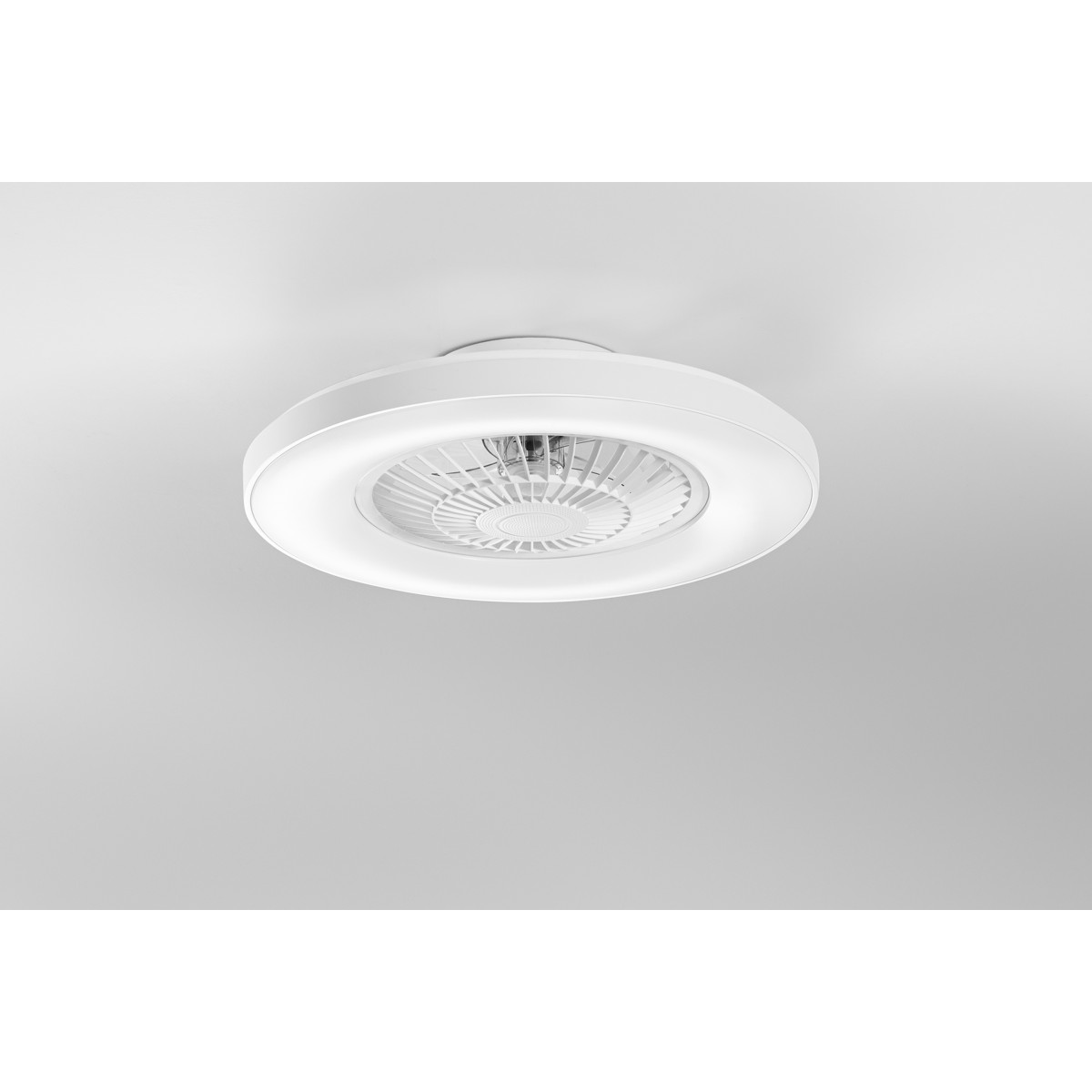 PLAFONIERA LED VENTILATORE GARBIN BIANCO 40W 5500LM CCT...