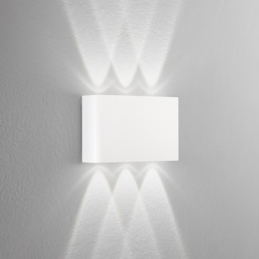 APPLIQUE BIEMISSIONE LED KLEIN BIANCA 6X1W 6W 600LM CCT IP65 16X4X10CM