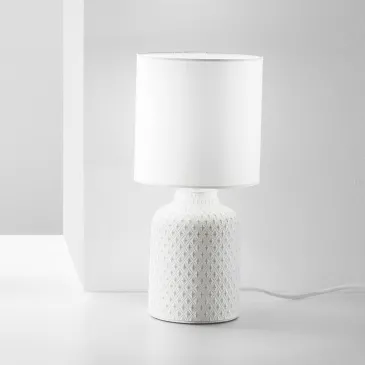 LUMETTO RAVELLO BIANCO 1XE14 15X32CM