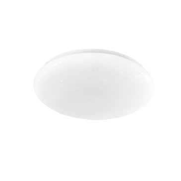 PLAFONIERA LED MOON TONDA BIANCA 24W 3240LM CCT 3000/4000/6500K IP44 40X40X10CM