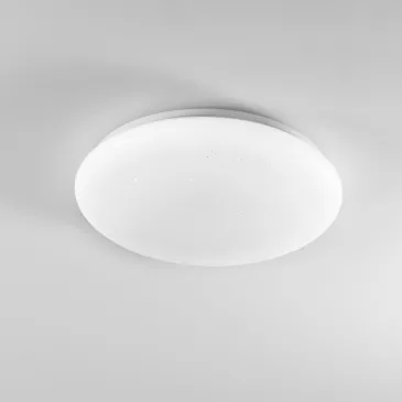 PLAFONIERA LED MOON TONDA BIANCA 24W 3240LM CCT 3000/4000/6500K IP44 40X40X10CM