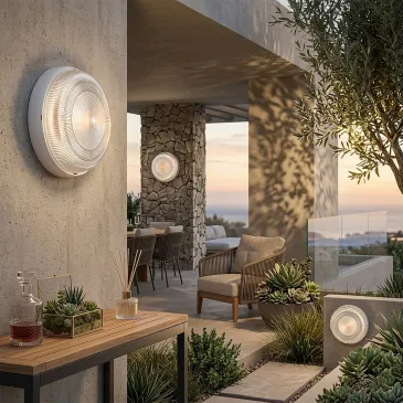 Plafonnier LED blanc 20 W : Design moderne et économies | MondialShop