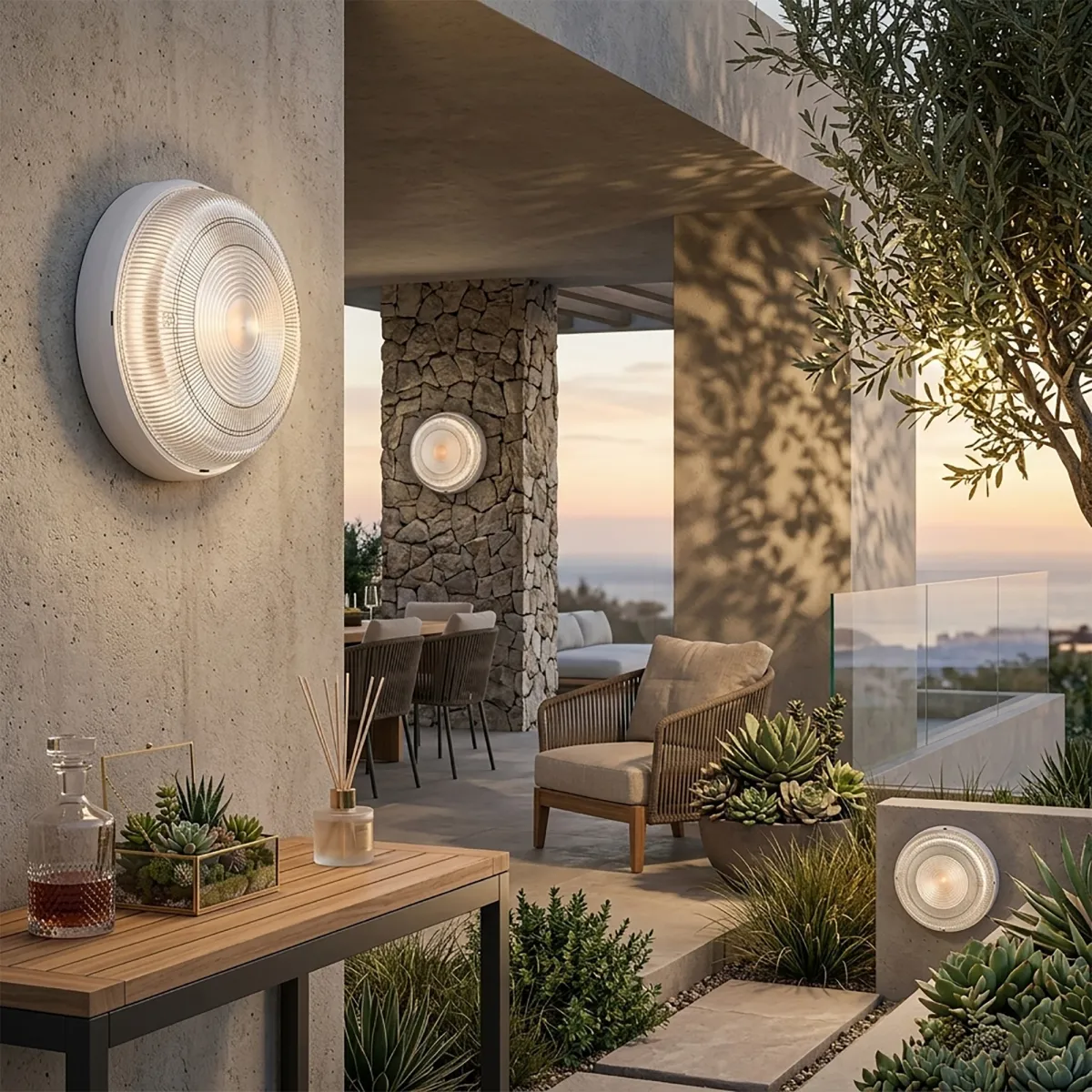 20-W-LED-Deckenleuchte, weiß: Modernes Design und...