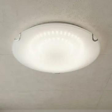 Plafonnier rond blanc...