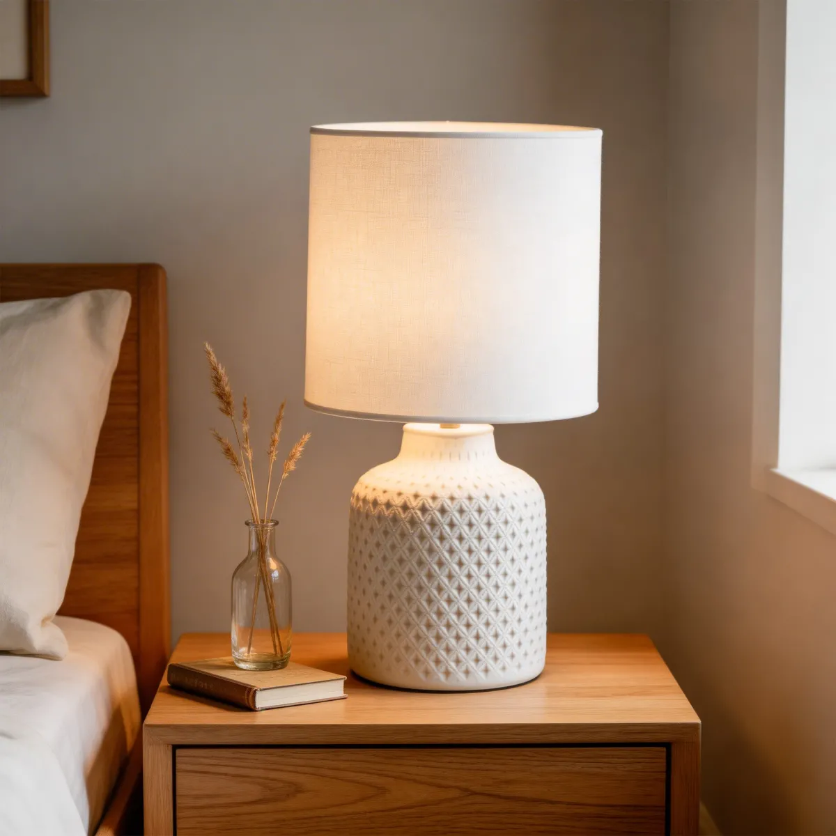 LUMETTO RAVELLO BIANCO 1XE14 15X32CM