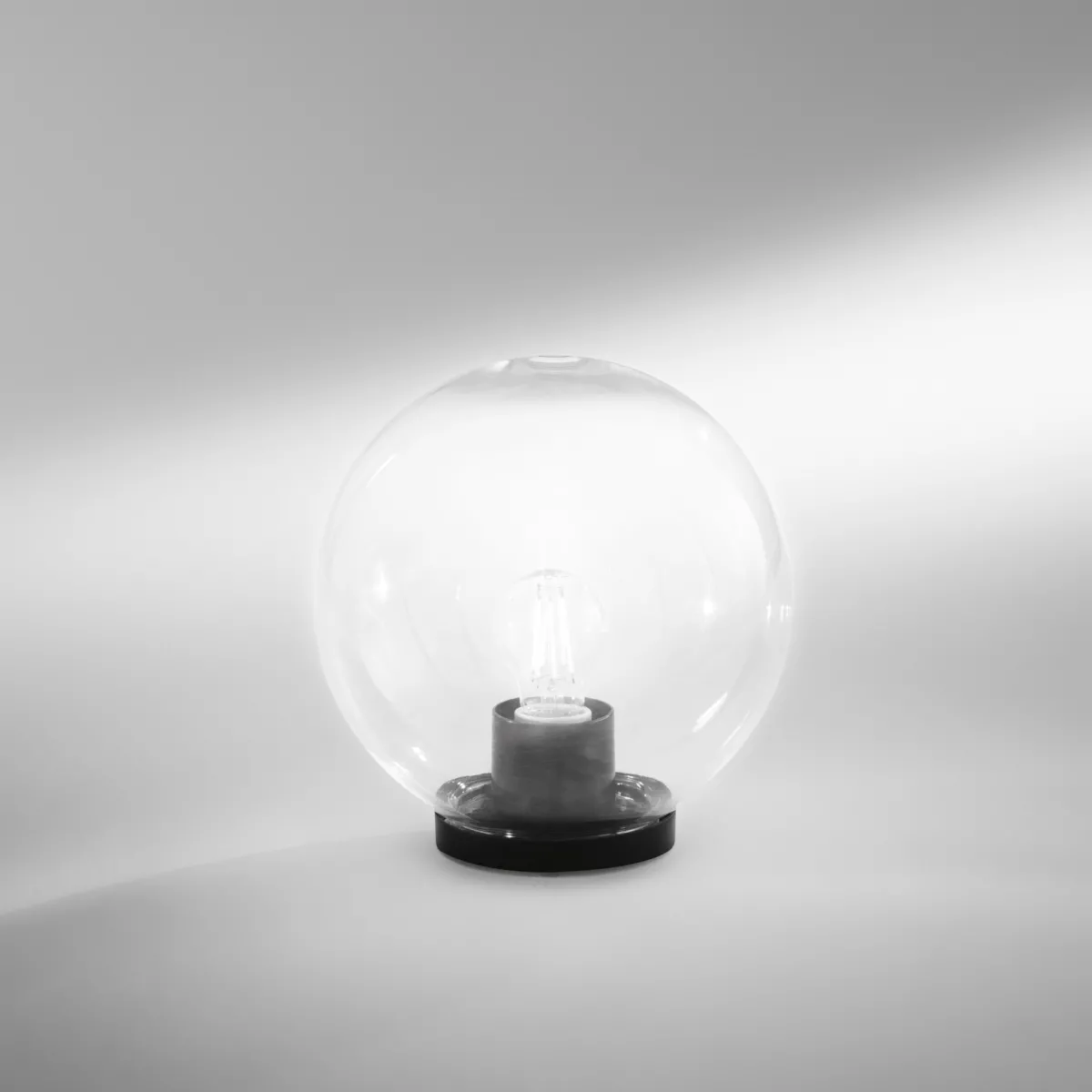 LUMETTO POLLY TRASPARENTE 1XE27 IP44 25X26CM