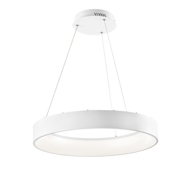 SOSPENSIONE LED NOAH BIANCA 60W 8000LM CCT 60X10X150CM