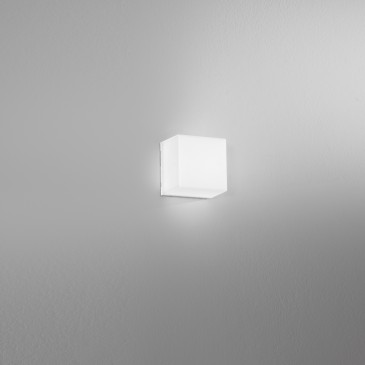PLAFONIERA LED TOGO BIANCA QUADRATA 5W 600LM CCT IP65 10X10X7,5CM
