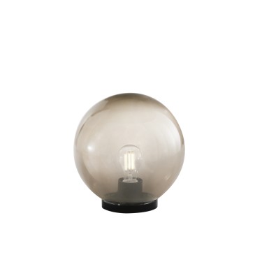 LUMETTO POLLY GRIGIO 1XE27 IP44 25X26CM