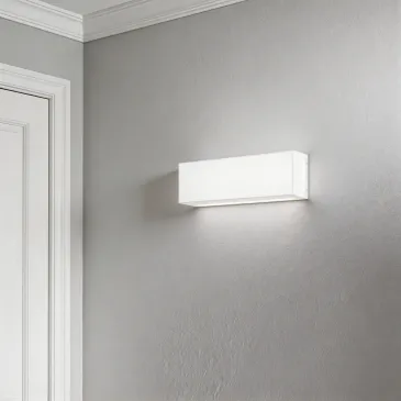 PLAFONIERA LED TOGO BIANCA RETTANGOLARE 12W 1500LM CCT IP65 30X7,5X10CM