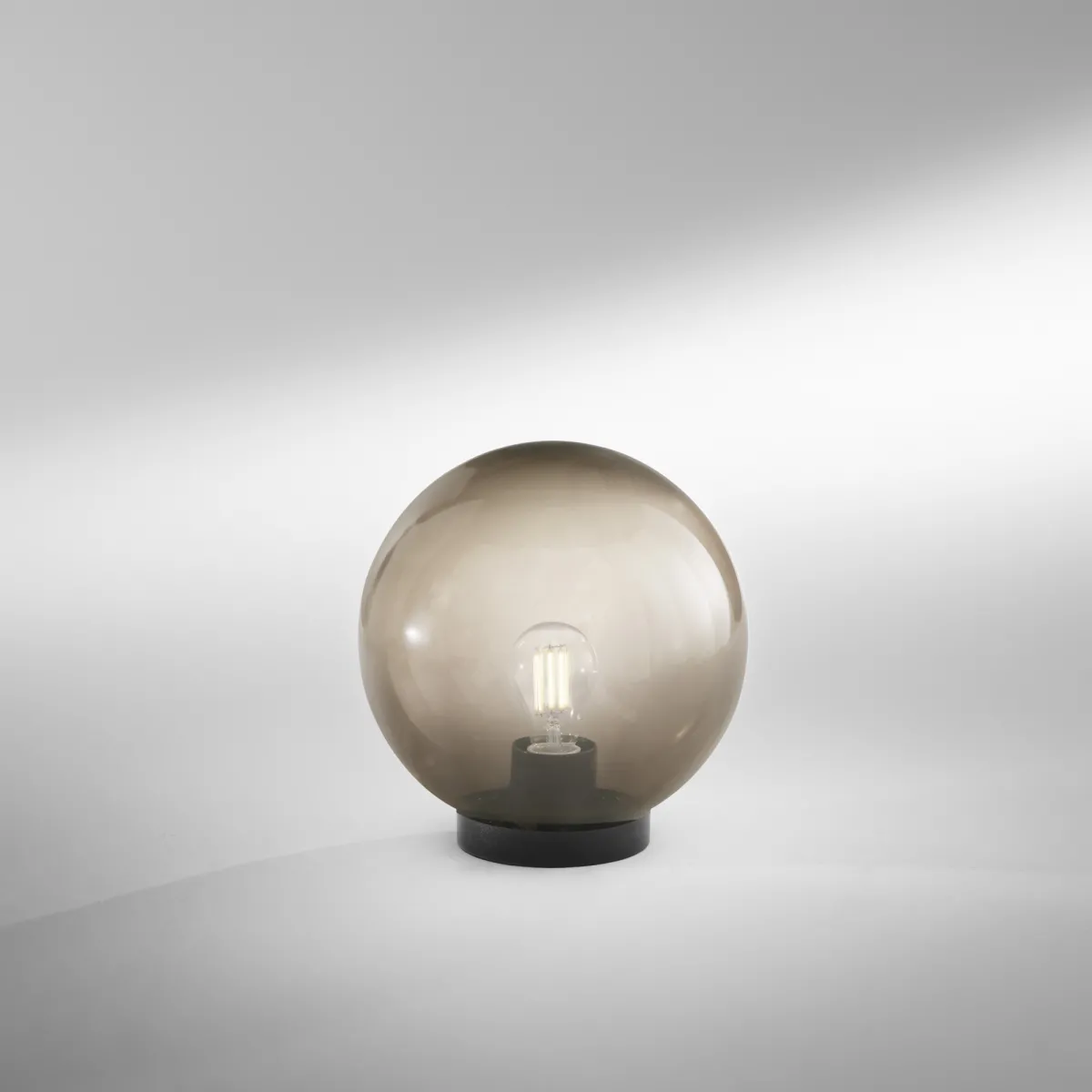 LUMETTO POLLY GRIGIO 1XE27 IP44 20x21CM