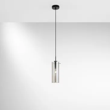 SOSPENSIONE MAGIC NERA 1XE27 10X150CM