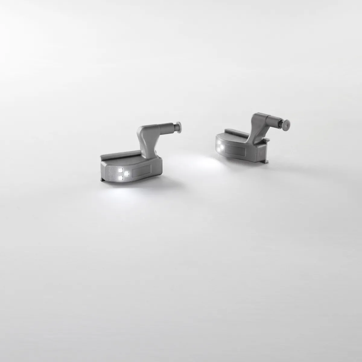 COPRICERNIERA TRIGGER GRIGIO LED 0,2W DC12V 4000K 2X1,54X4,9CM