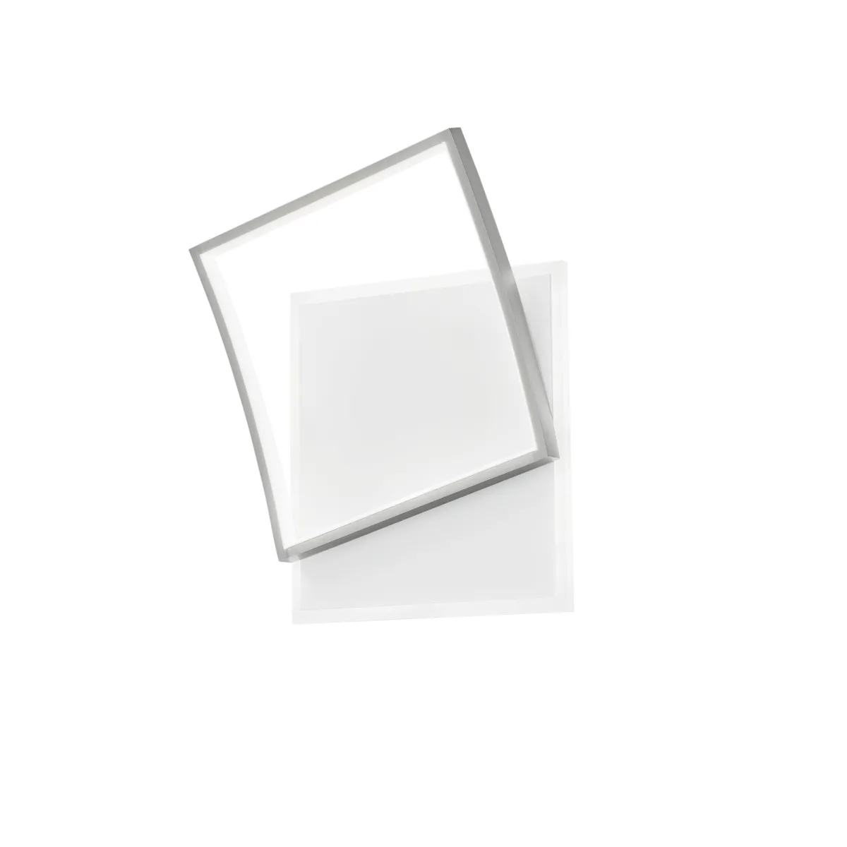 PLAFONIERA LED AYRTON QUADRATA NICKEL 42W 5200LM CCT...