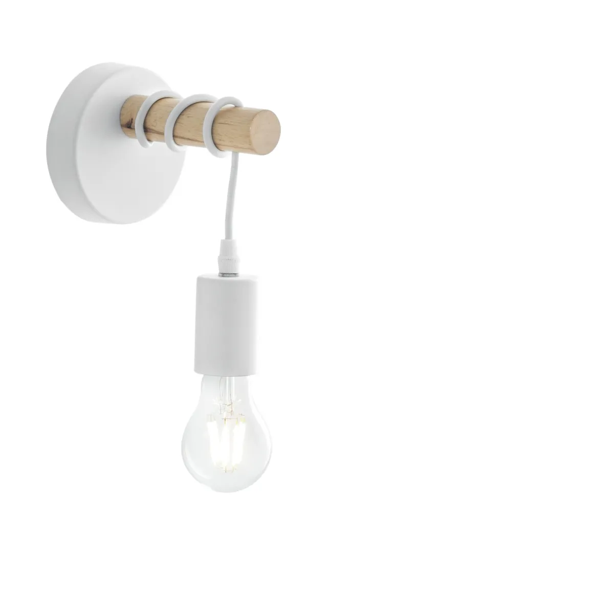 APPLIQUE ARIZONA LEGNO 1XE27 14,5X18CM