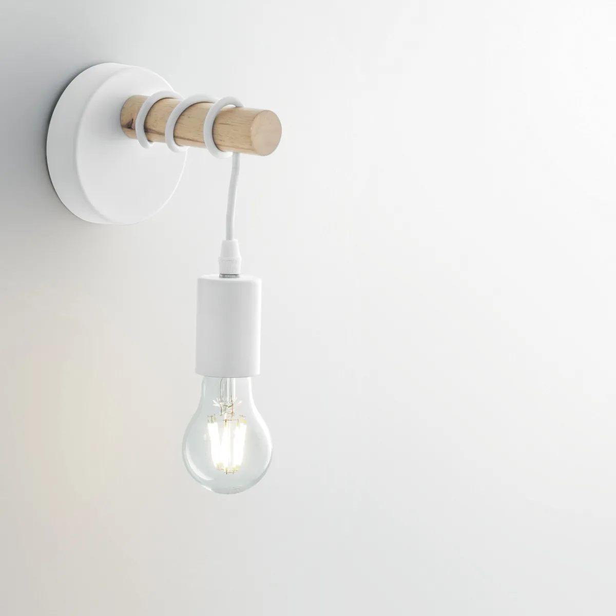 APPLIQUE ARIZONA LEGNO 1XE27 14,5X18CM