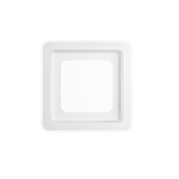 PLAFONIERA LED DYGITAL QUADRATA BIANCA 40W 4315LM CCT+RGB CON TELECOMANDO 48X48X6,8CM