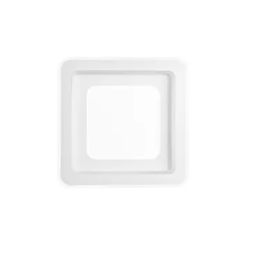 PLAFONIERA LED DYGITAL QUADRATA BIANCA 40W 4315LM CCT+RGB CON TELECOMANDO 48X48X6,8CM